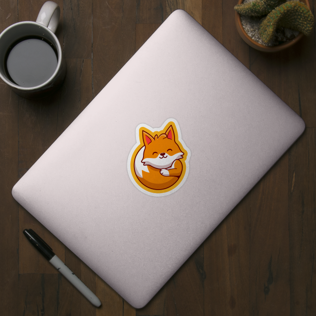 Cute Fox Cartoon by Catalyst Labs